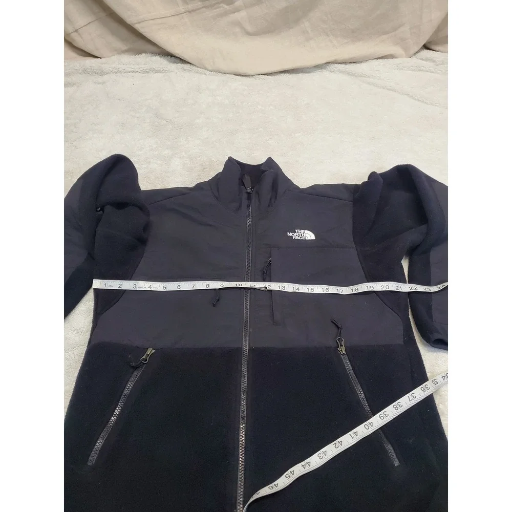 The North Face Denali Black Fleece Polartec Full Zip Casual Jacket Men Small